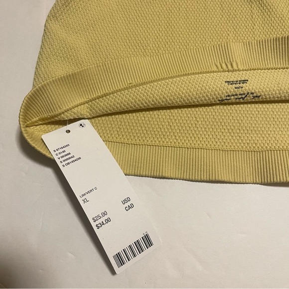 Out From Under Bra Top Seamless Higher Love 
Size XL New With Tags Yellow Yoga - Picture 4 of 8